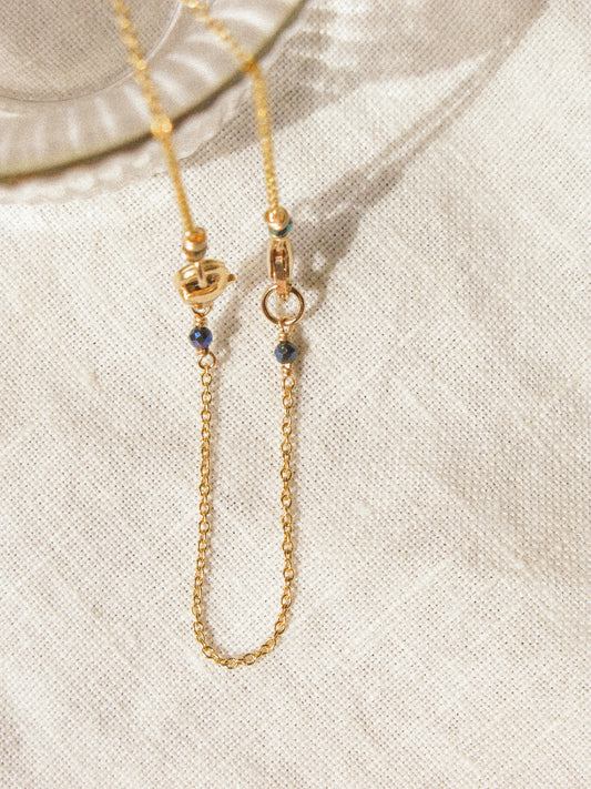 3 Inch Detachable Necklace Extender with Lobster Clasp, 14K Gold Fill