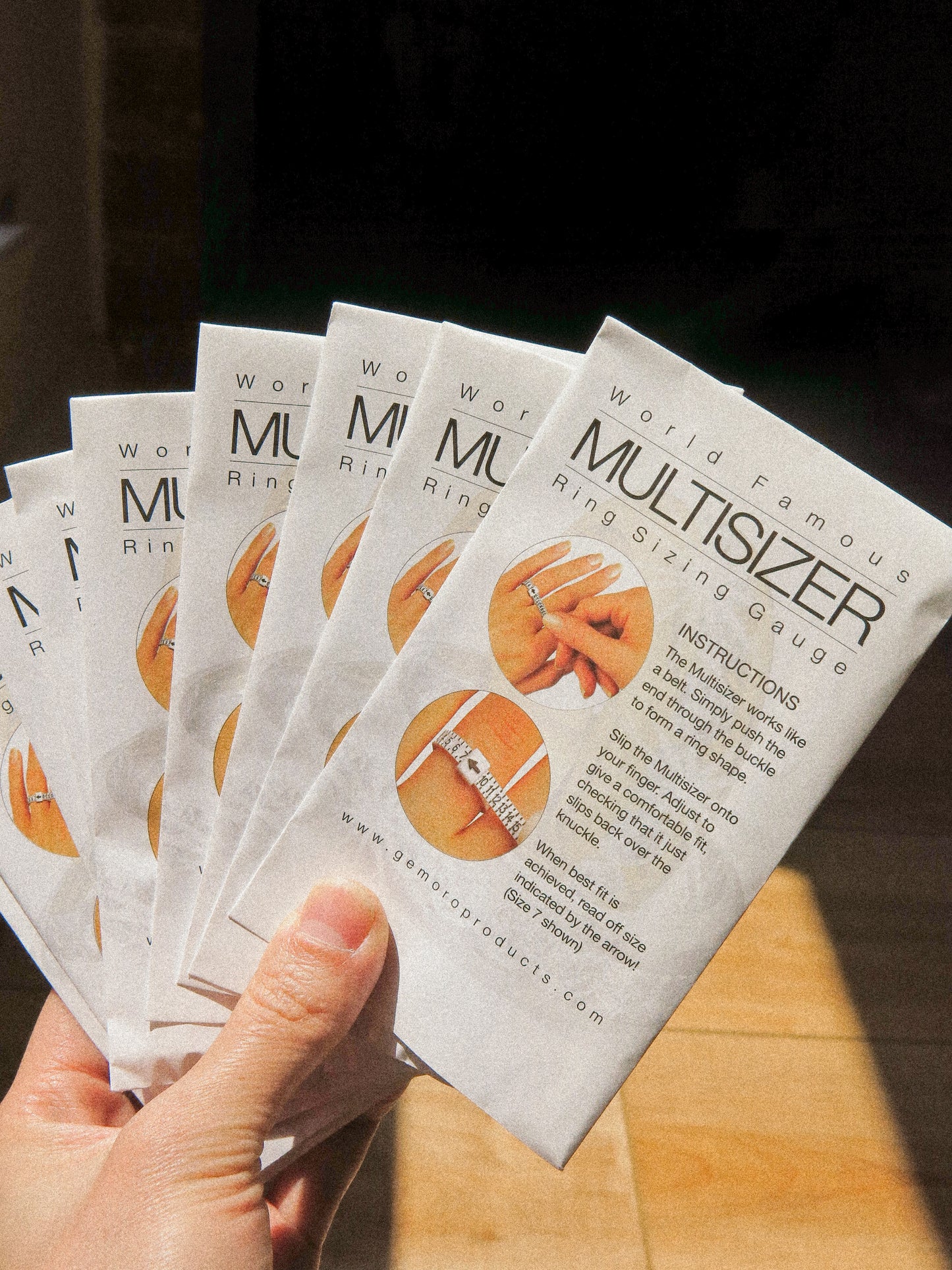 Adjustable US Ring Sizer