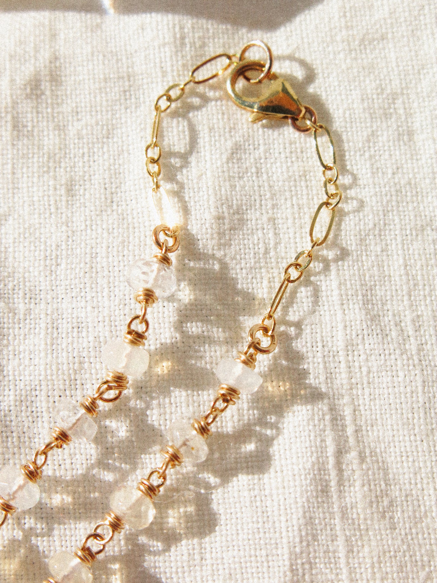 Mexican Fire Opal Ombré Delicate Choker Necklace