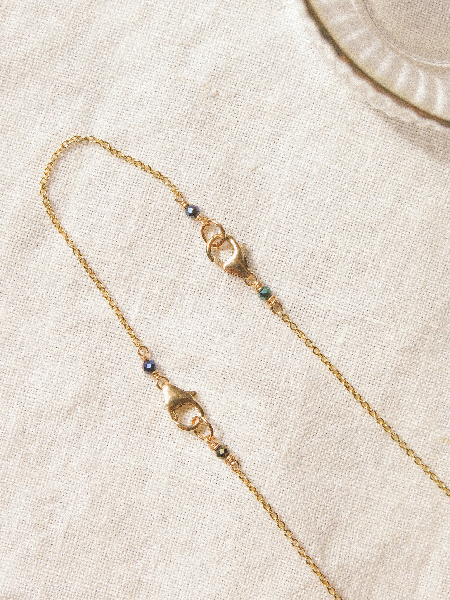 3 Inch Detachable Necklace Extender with Lobster Clasp, 14K Gold Fill