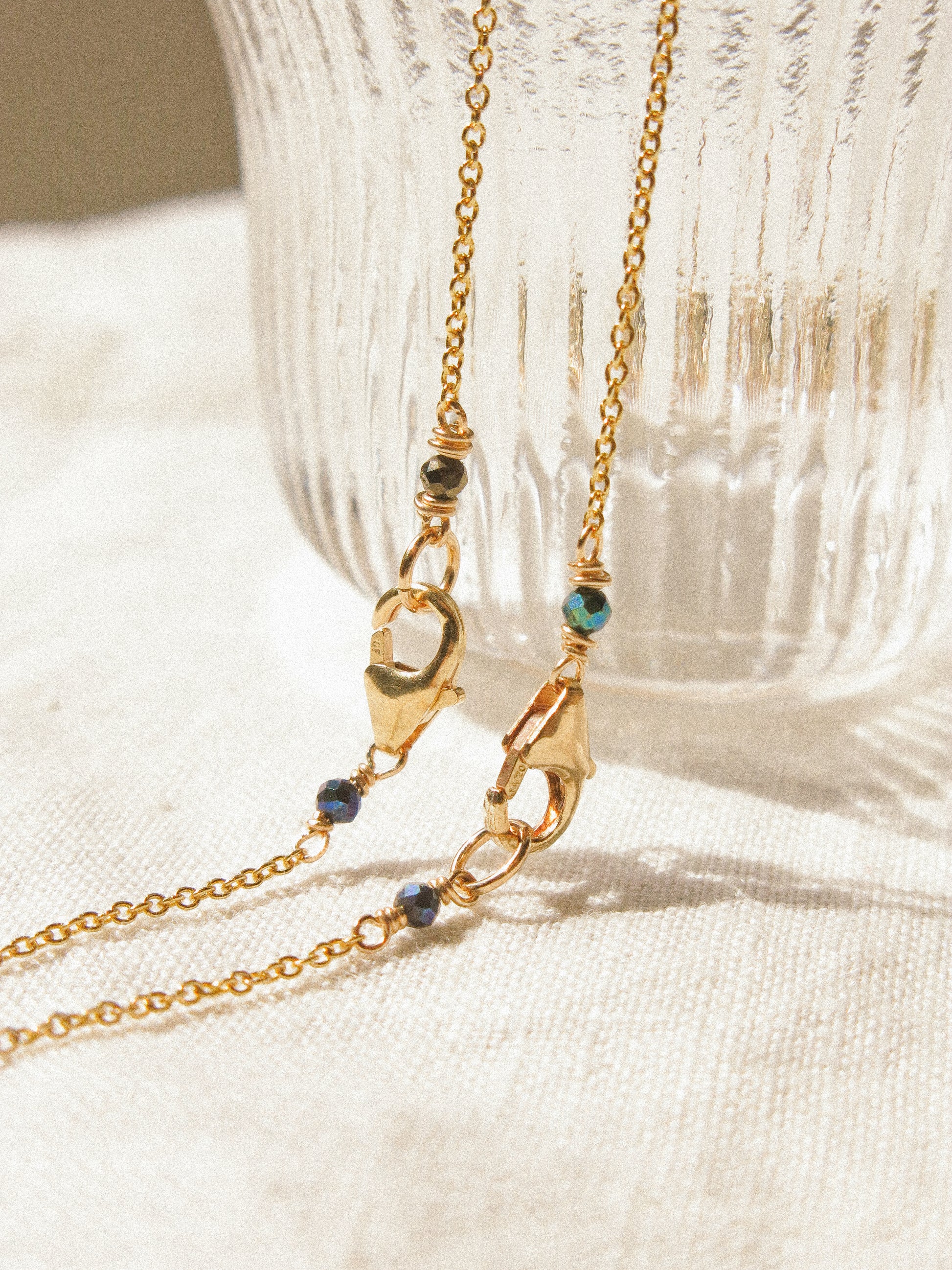 Inch Detachable Necklace Extender with Lobster Clasp, 14K Gold